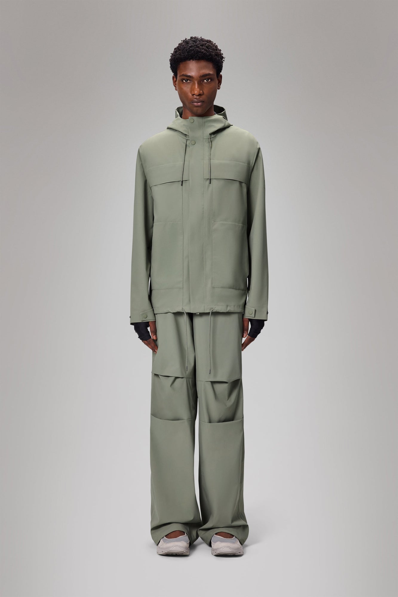 RAINS Suva Hardshell Cargo Jacket Drift Jacket