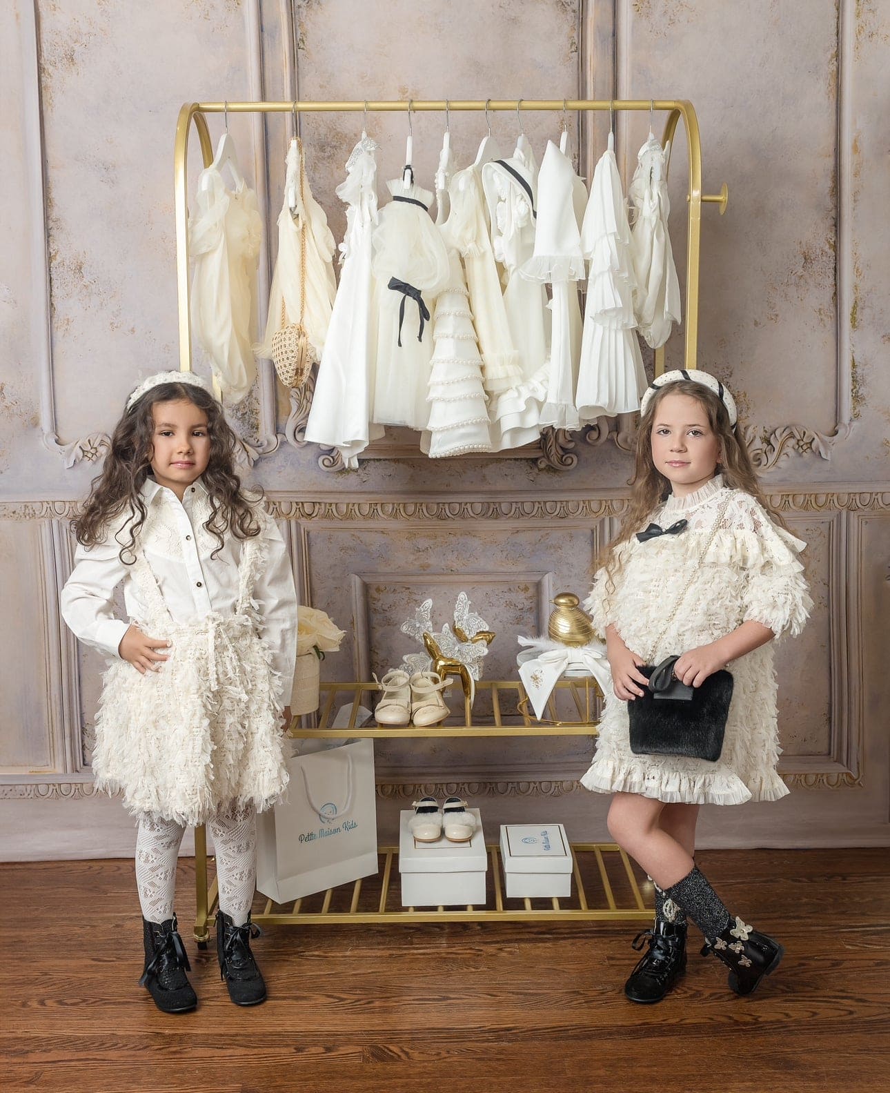 Girl | Ivanna Blouse and Skirt Set | Ivory