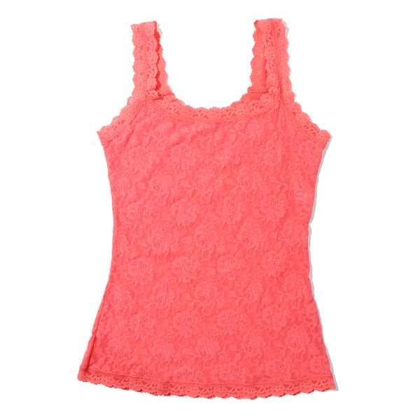 Signature Lace Unlined Camisole | Courageous Coral