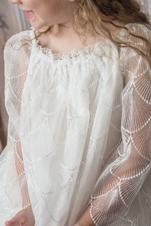 Girl | Faith Scallop Dress | White