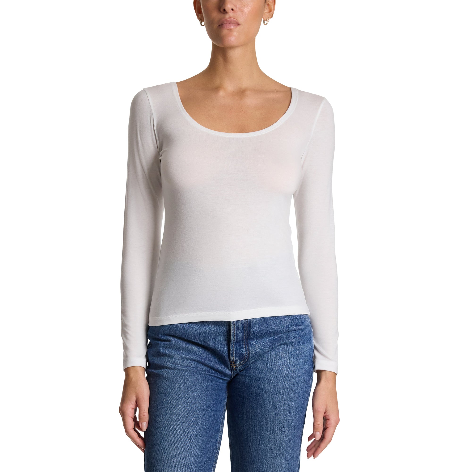 ECO RX Long Sleeve Top - I | White