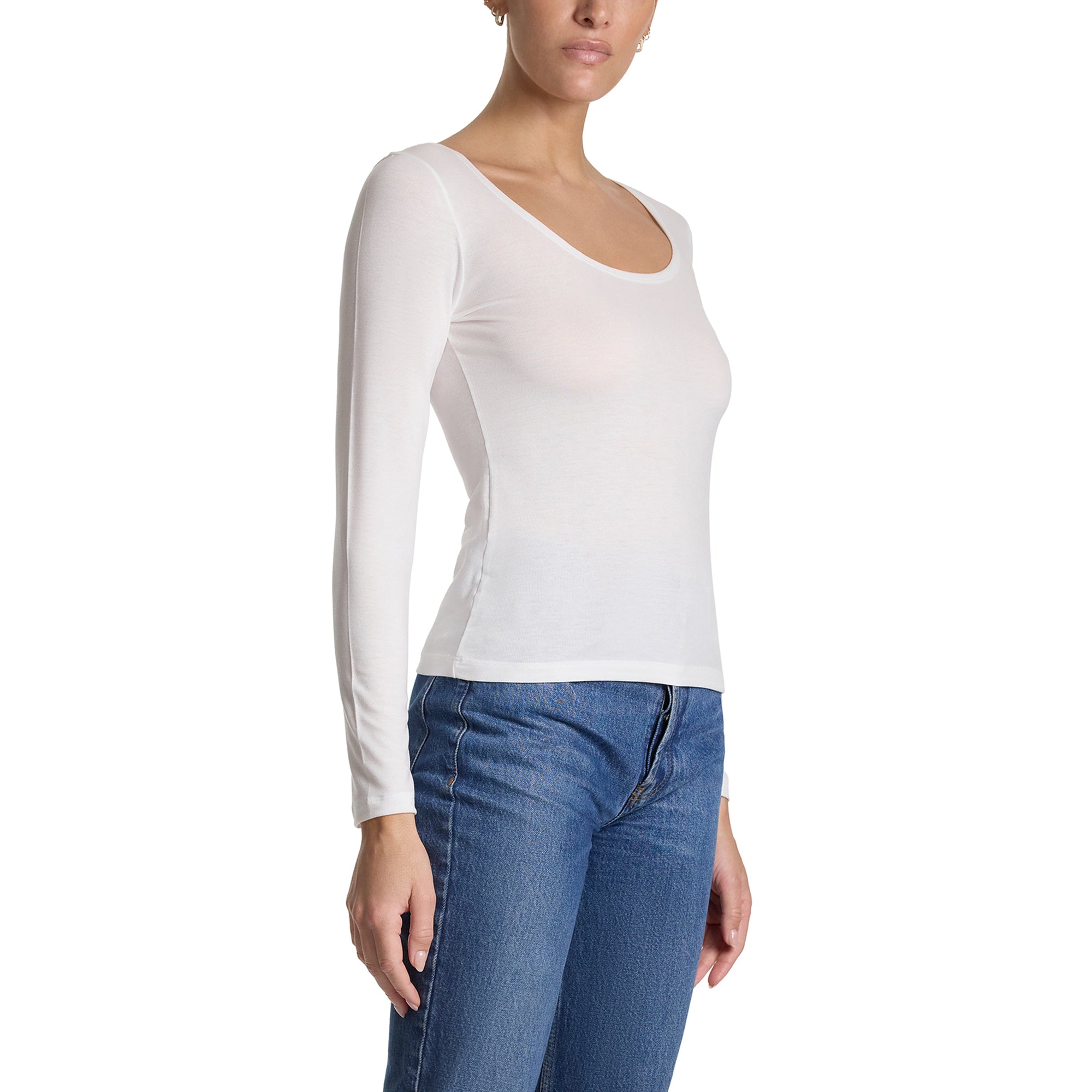 ECO RX Long Sleeve Top - I | White
