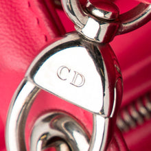 Dior | Pre-Owned Medium Lambskin Cannage Lady | Pink/Hot Pink