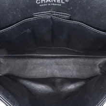 Chanel | Pre-Owned Medium Classic Chevron Patent Double Flap - I | Black