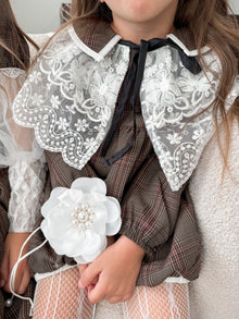 Girl | CocoIvory Lace Cape | Ivory