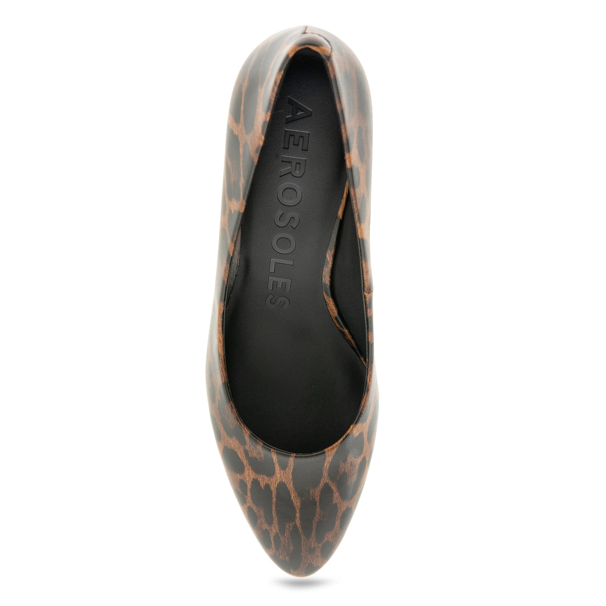 Betsy Dress Pump | Tobacco Multi Faux Glossy Leopard Print