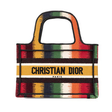 Dior | Pre-Owned Mini D Stripes Book Tote | Yellow