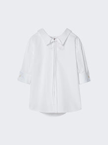 Women | Gucci | Heavy Cotton Poplin Shirt | White