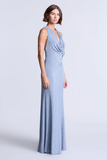 Knit Demi Gown | Wedgewood Blue