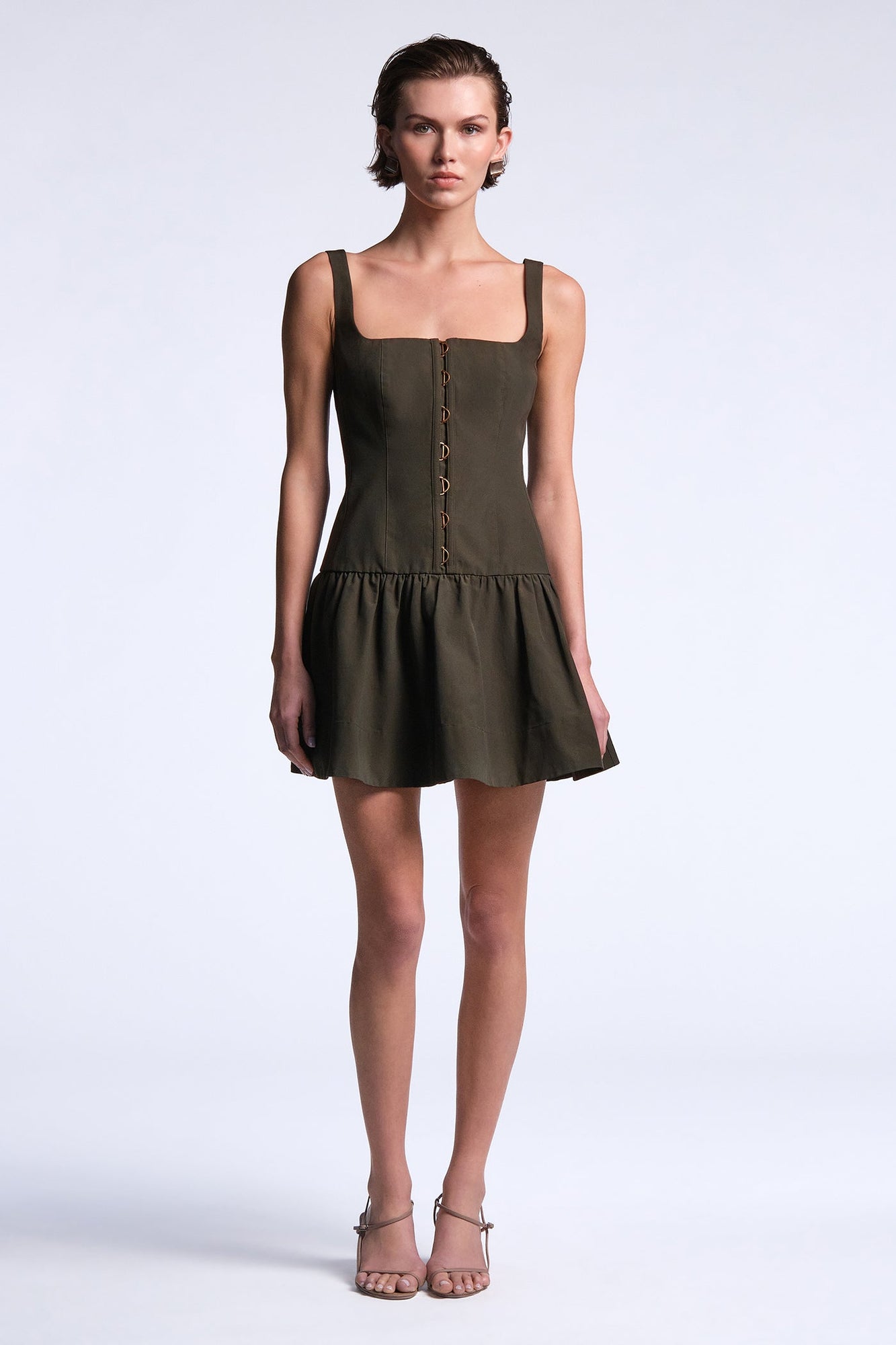 Sofia Dress | Dark Olive