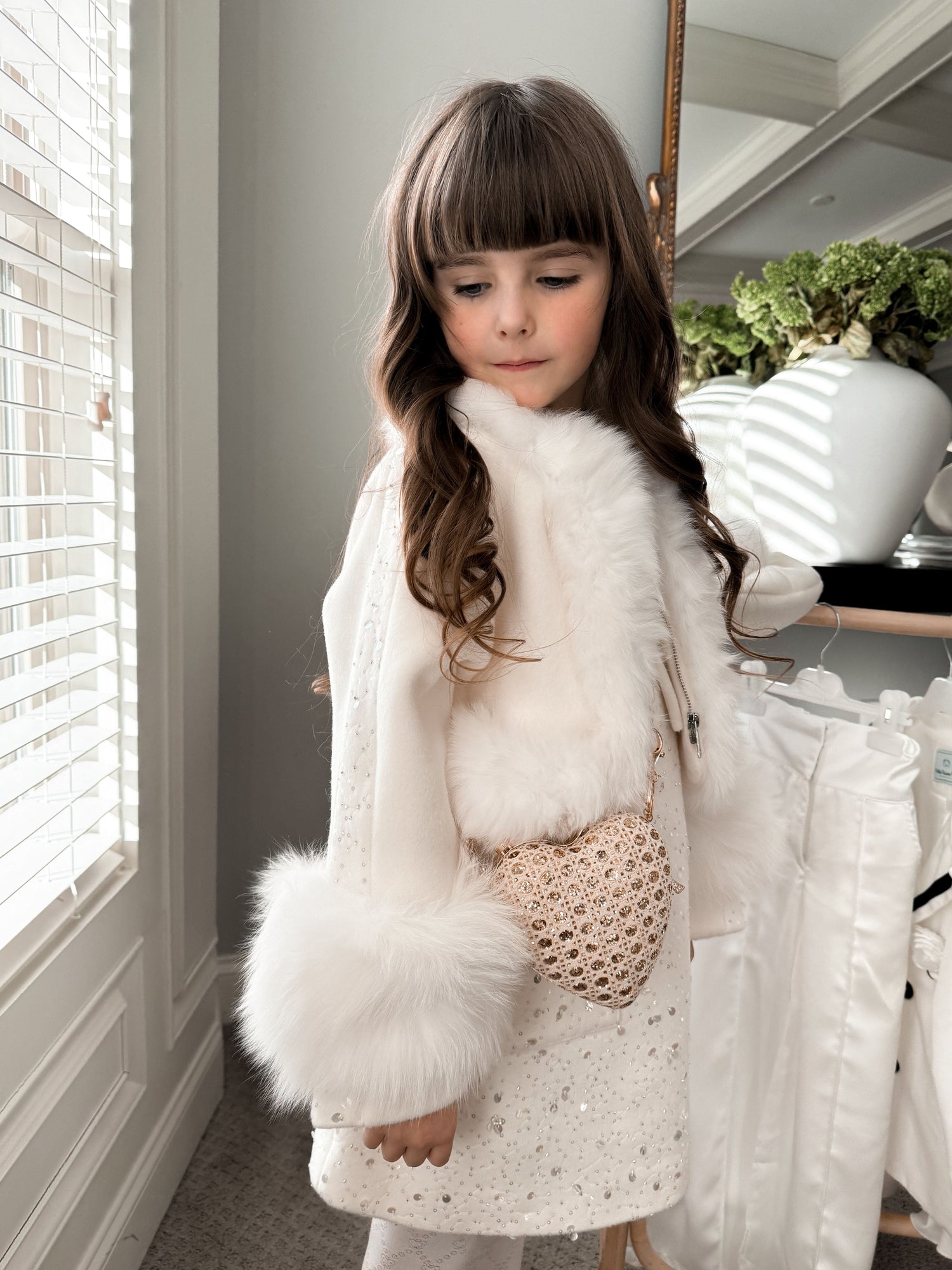 Girl | Marshmallow Wool Coat | Ivory