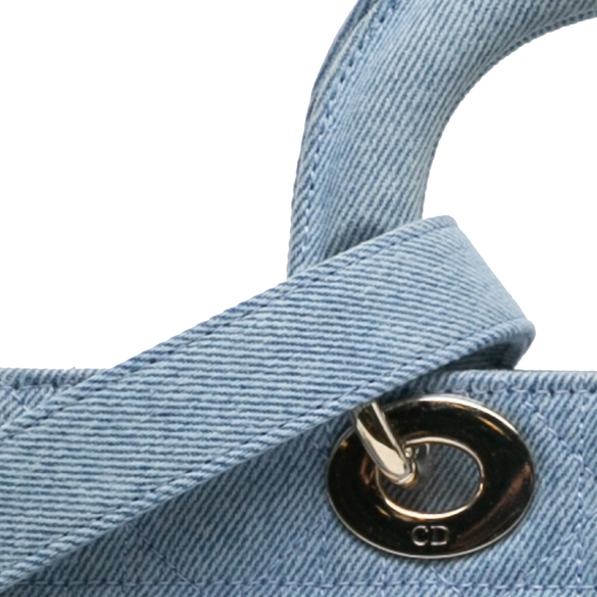 Dior | Pre-Owned Medium Denim Cannage Lady D Joy | Blue/Denim