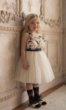 Girl | CocoCaramel Tulle Skirt | Beige