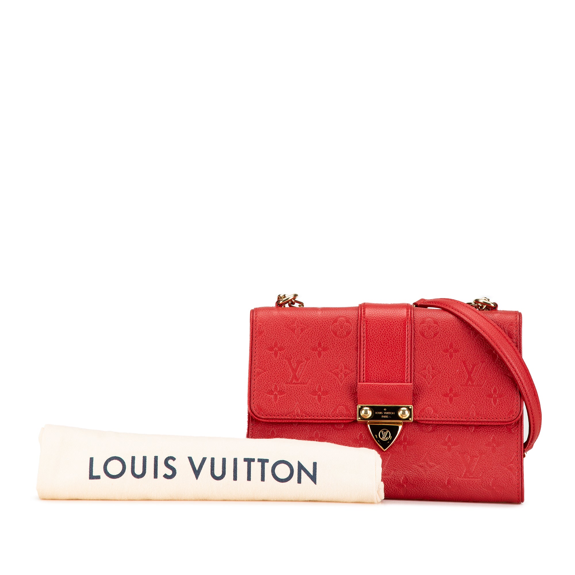 Louis Vuitton | Pre-Owned Monogram Empreinte Saint Sulpice BB | Red