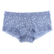 Cross-Dyed Boyshort - II | Stonewash Blue/Serenity Blue