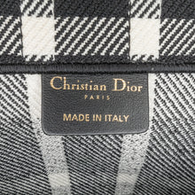 Dior | Pre-Owned Large Check'n'Book Tote | White/Ivory