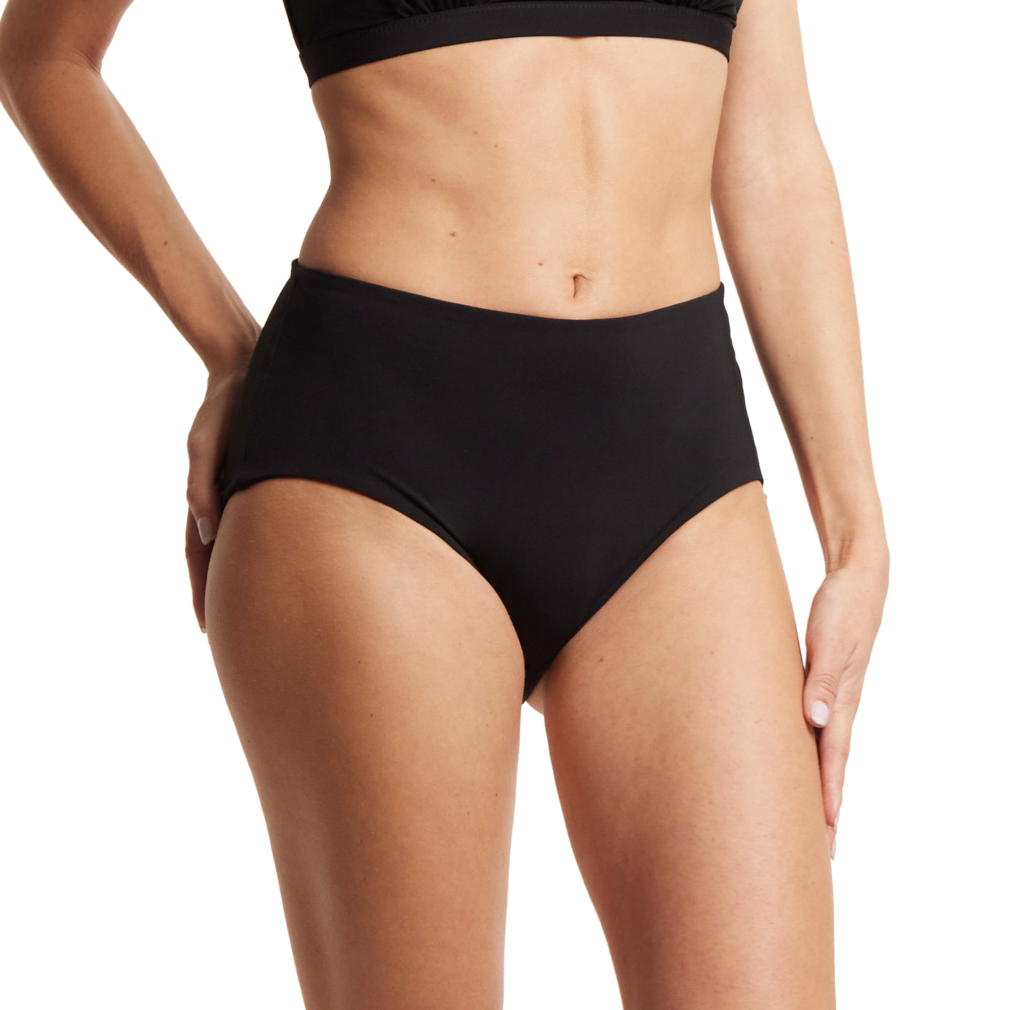 Swim French Brief Bottom | Black