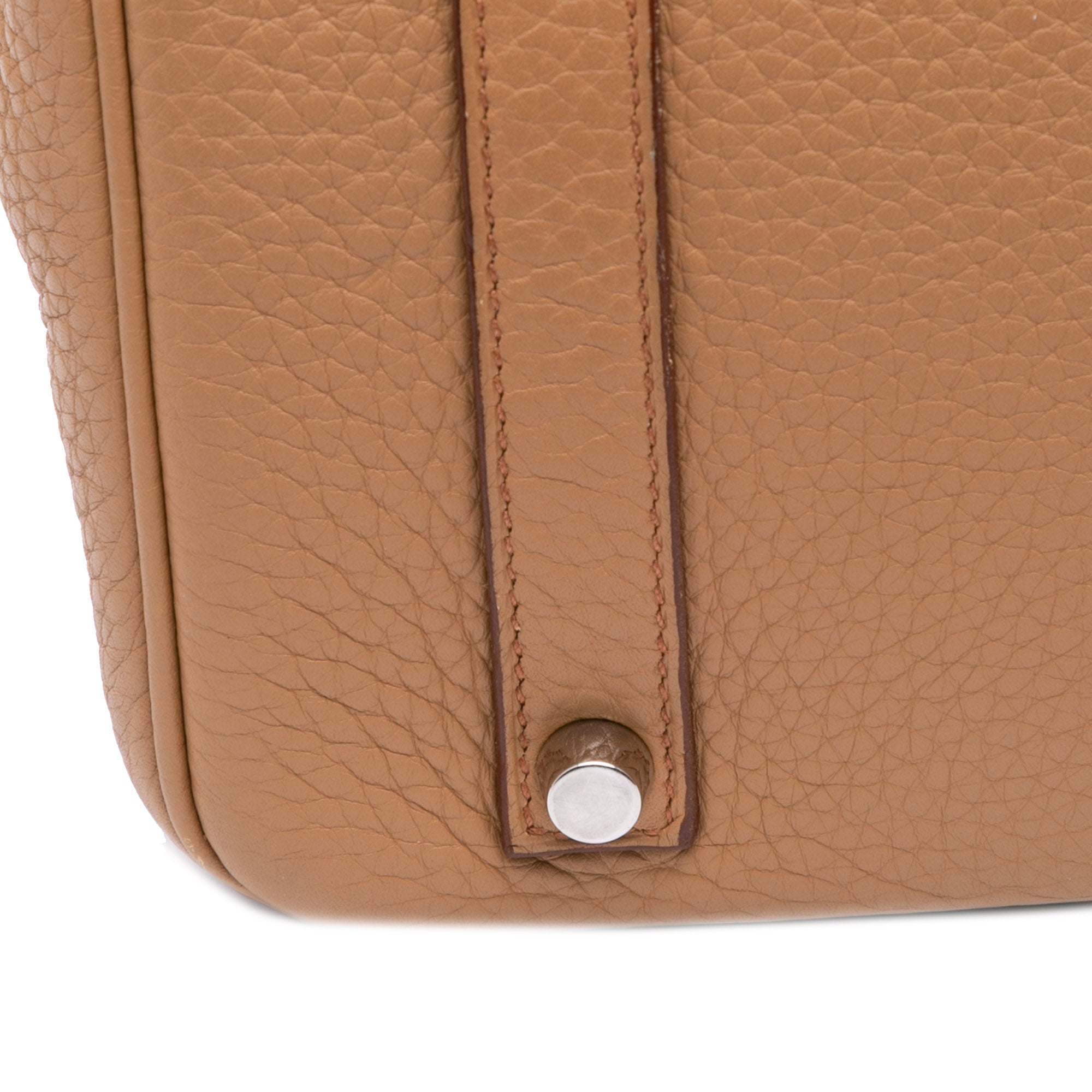 Hermes | Pre-Owned Togo Birkin Retourne 35 | Brown/Light Brown