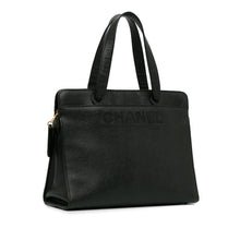 Chanel | Pre-Owned CC Caviar Leather Tote - II | Black
