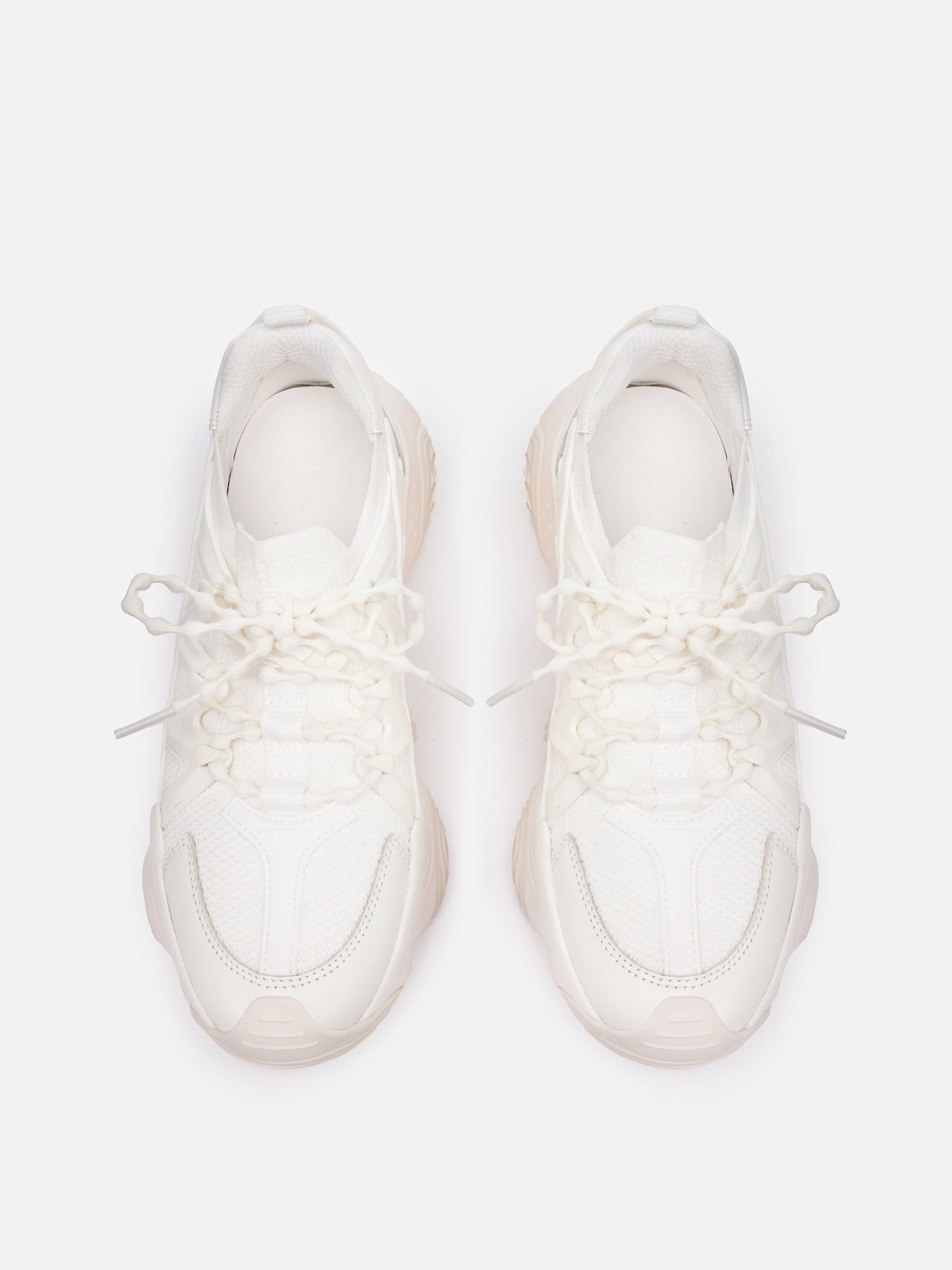 Light Colorful Running Shoes | White
