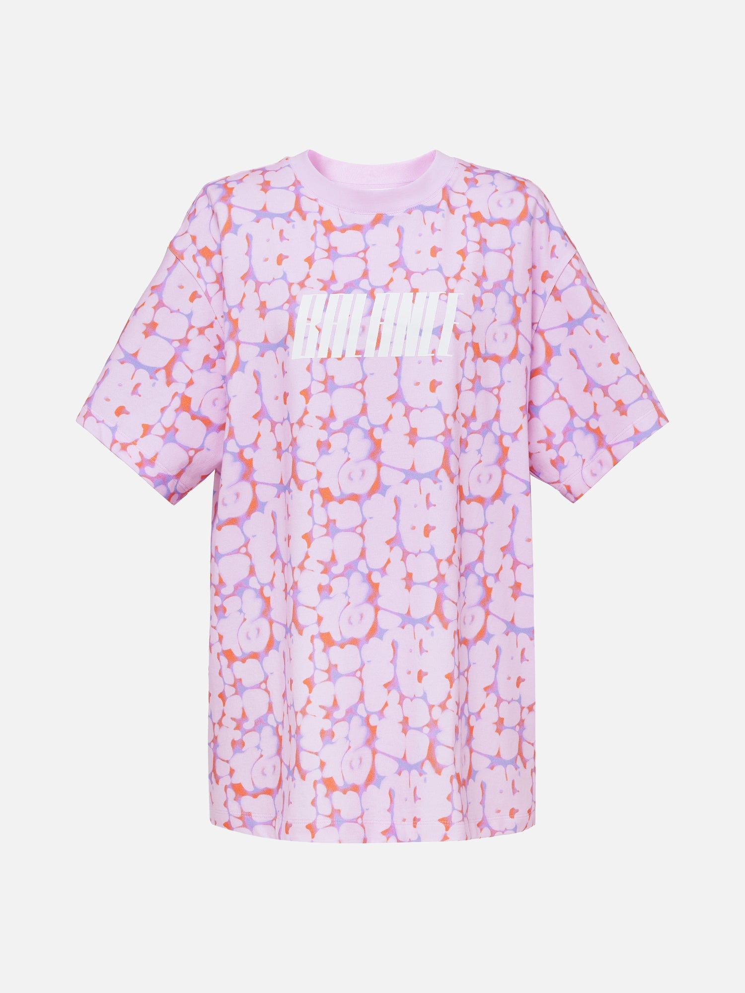Oversize Printed T-shirt | Purple