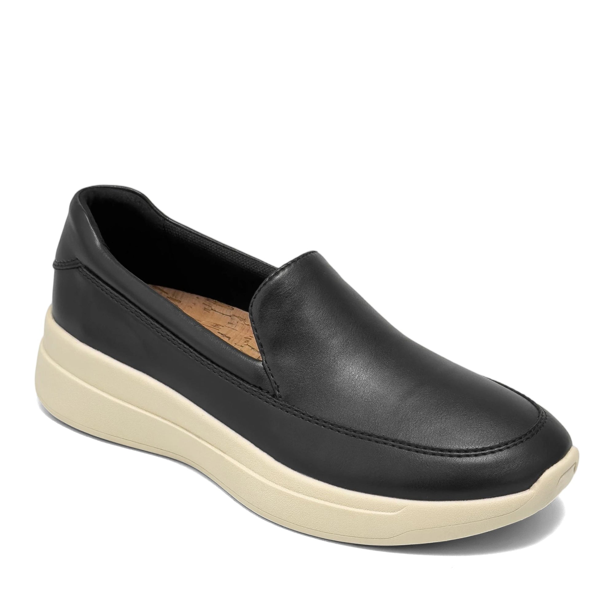 Felice Sport Loafer | Black Faux Soft Nappa