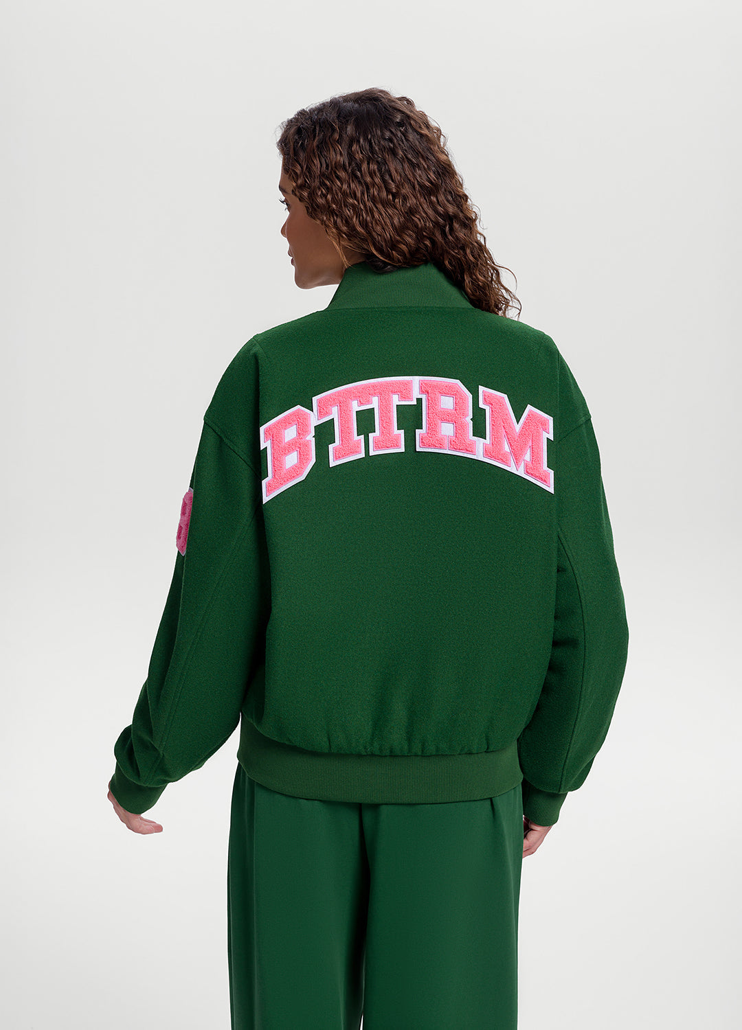 Better League Varsity Jacket | Urban Green