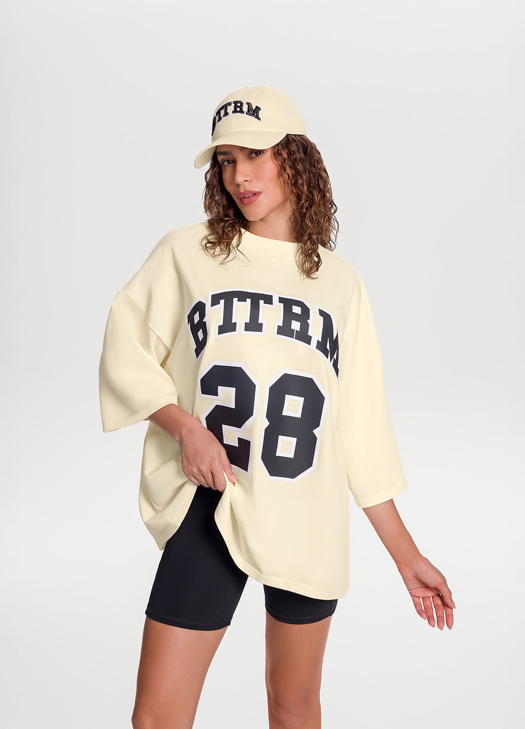 Better League Oversized Tee | Creamy White