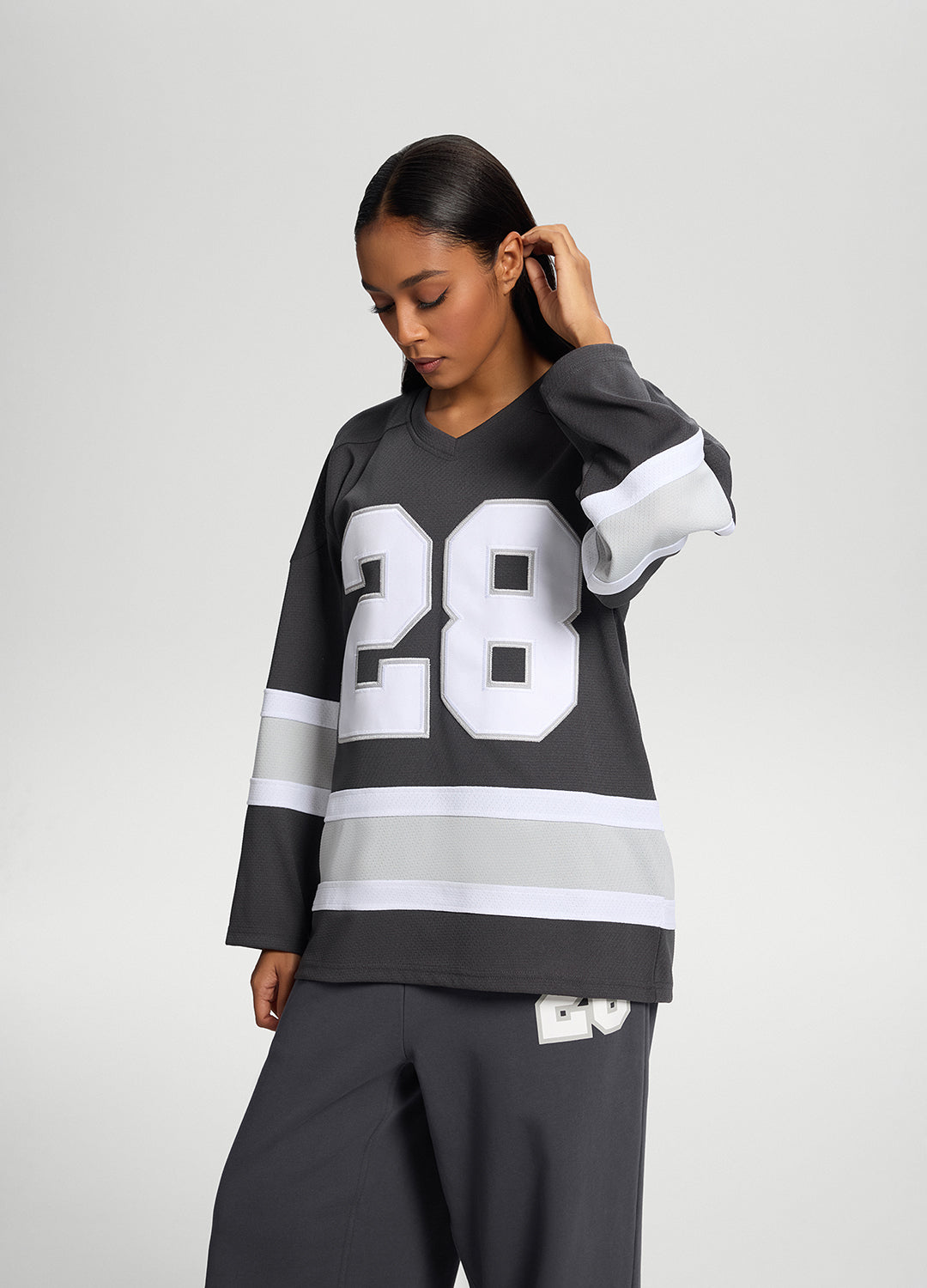 Better League Hockey Jersey | Charcoal