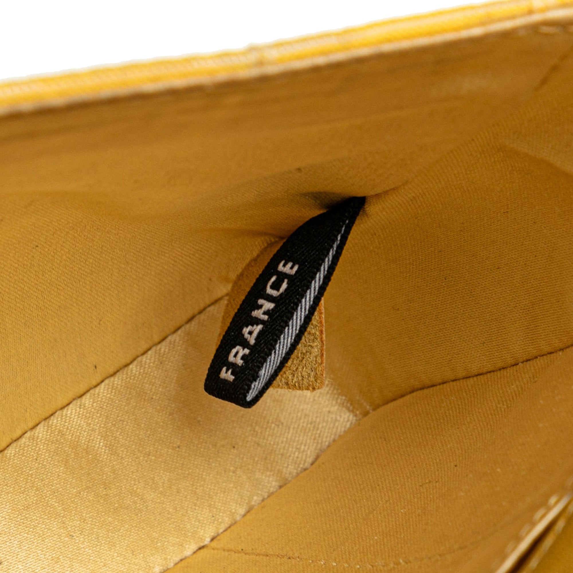 Chanel | Pre-Owned New Travel Line Nylon East West Flap | Yellow