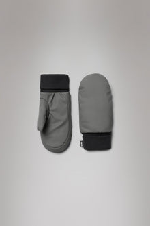 RAINS Alta Puffer Mittens Grey Gloves