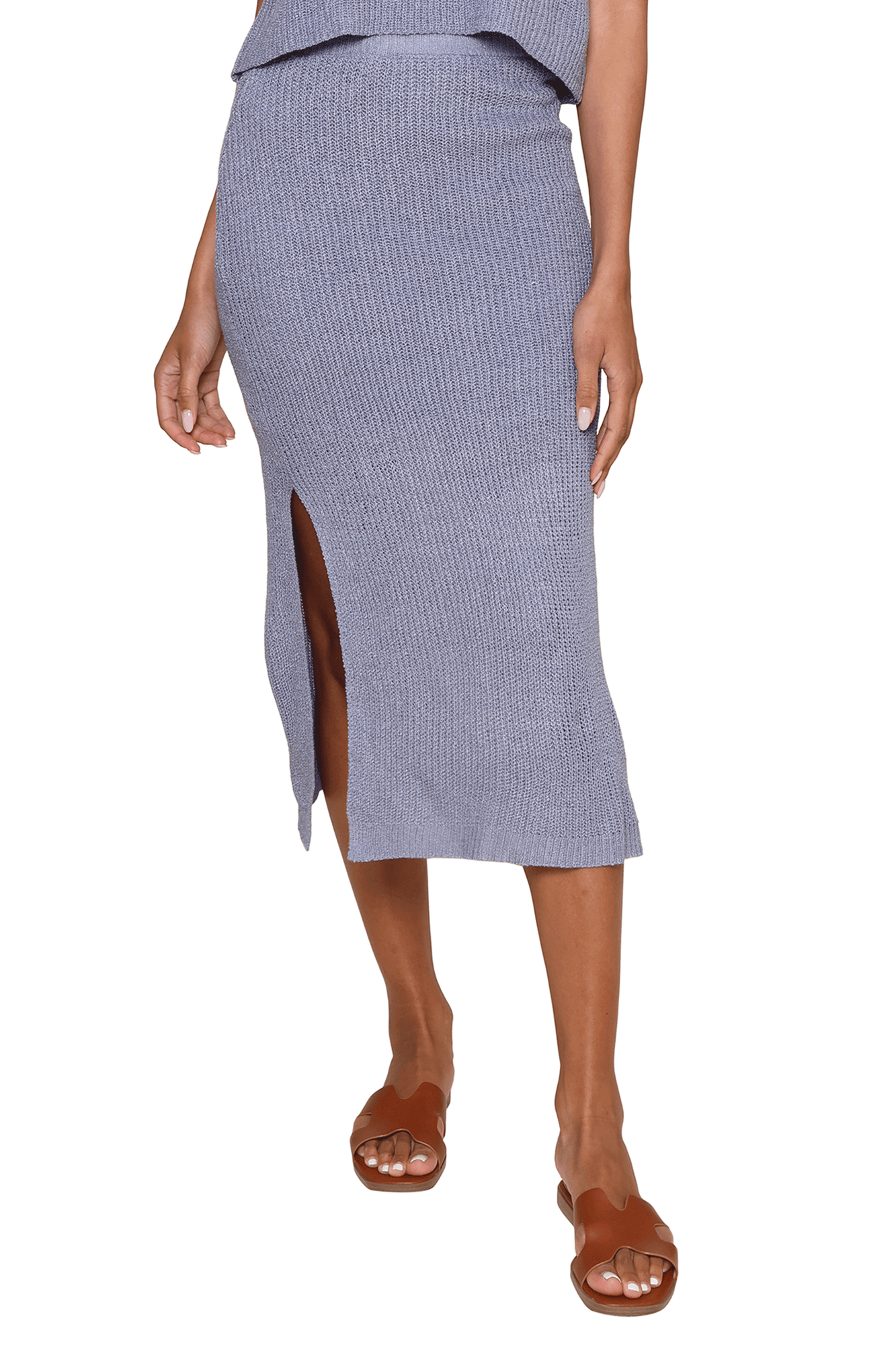 Kate Knitted Midi Length Skirt