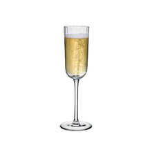 Neo Champagne Glasses | Clear Crystal | Set of 2