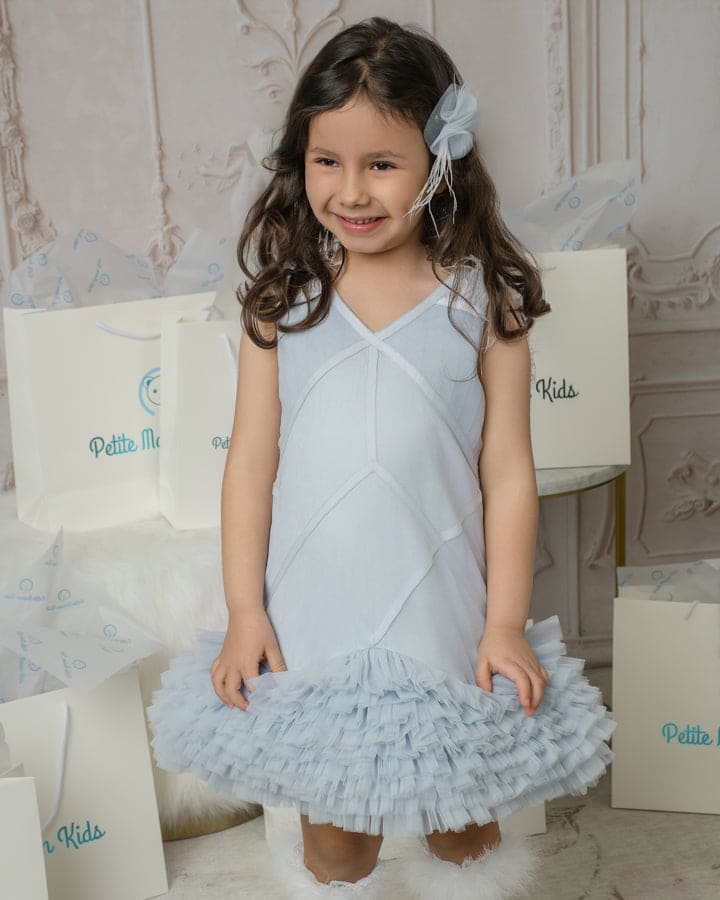 Girl | Skylar Tulle Tutu Dress | Blue