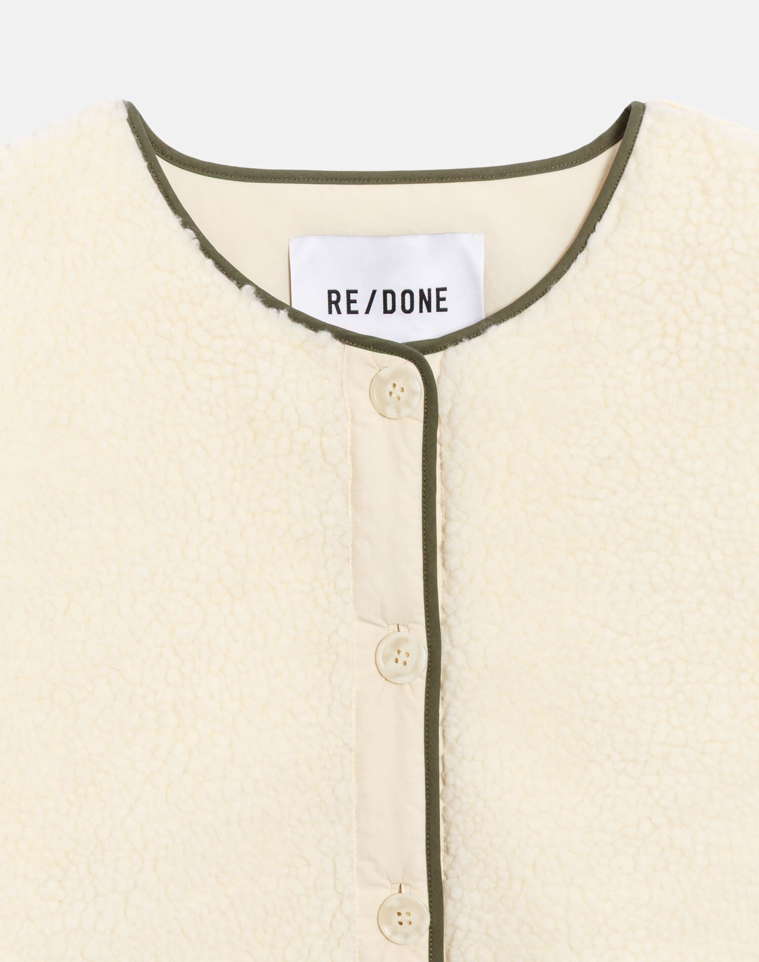 Womens | Cocoon Liner Jacket | Vintage White