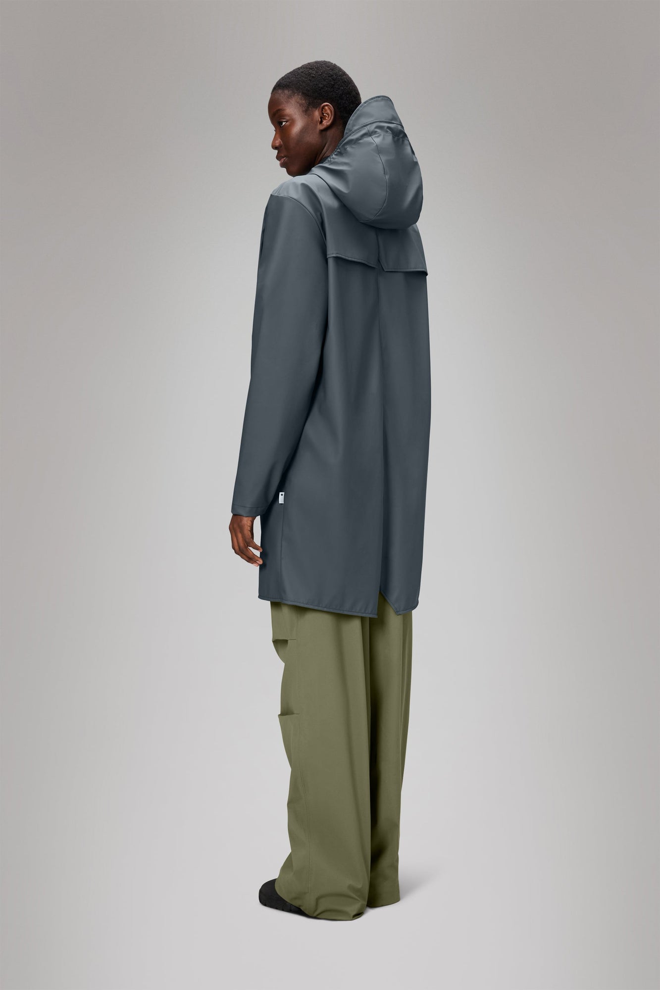 RAINS Long Jacket Lagoon Jacket