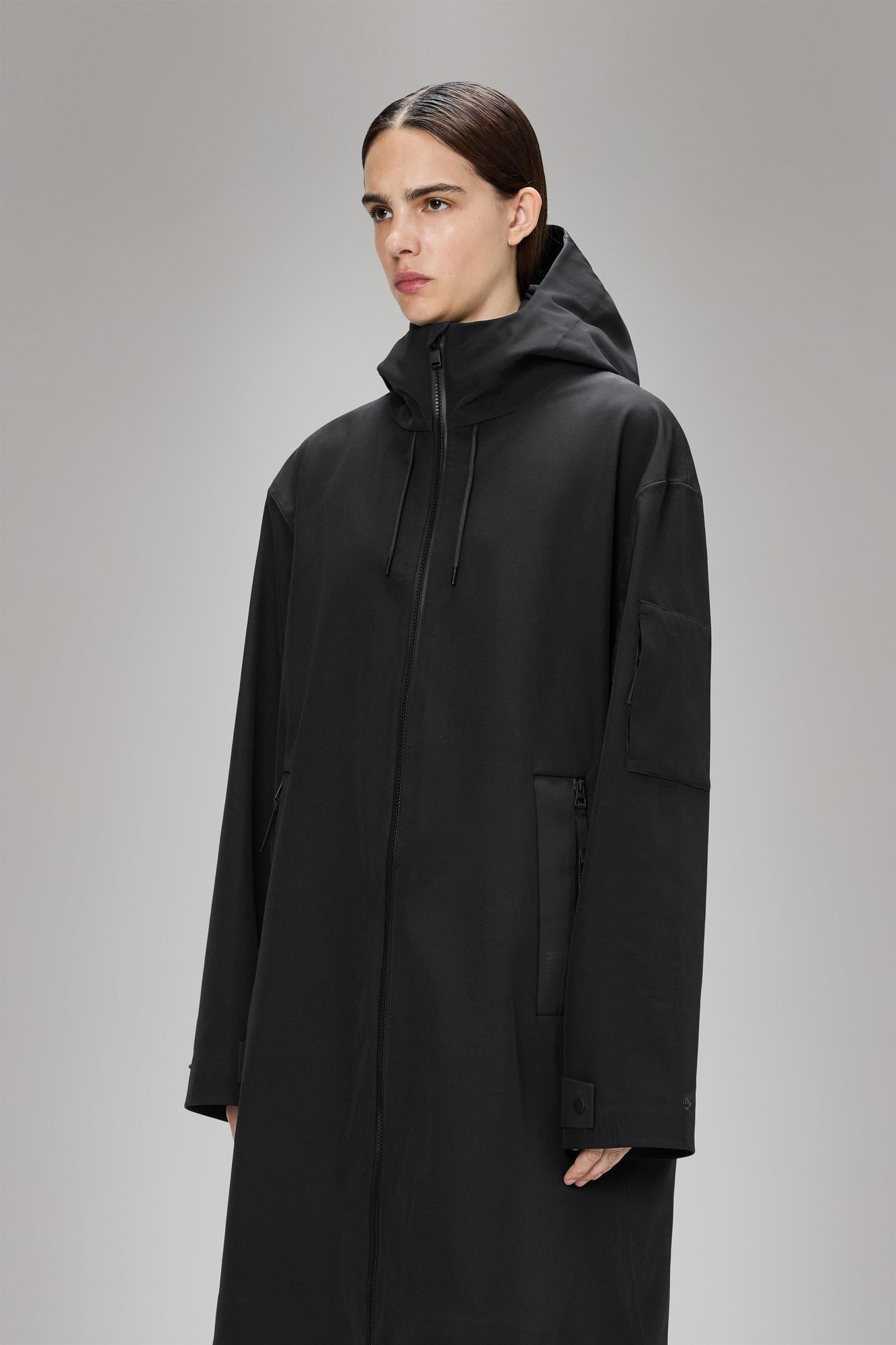 RAINS Suva Vision Softshell Jacket Black Jacket