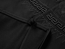 Intricate Tonal Embroidery Jacket | Black