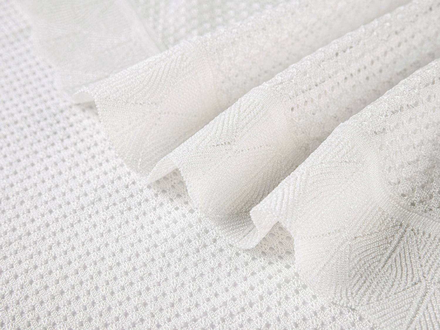 Knit Cardigan with Silk Blend | White