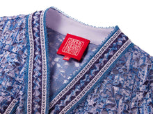 Tweed-Style Jacket | Blue