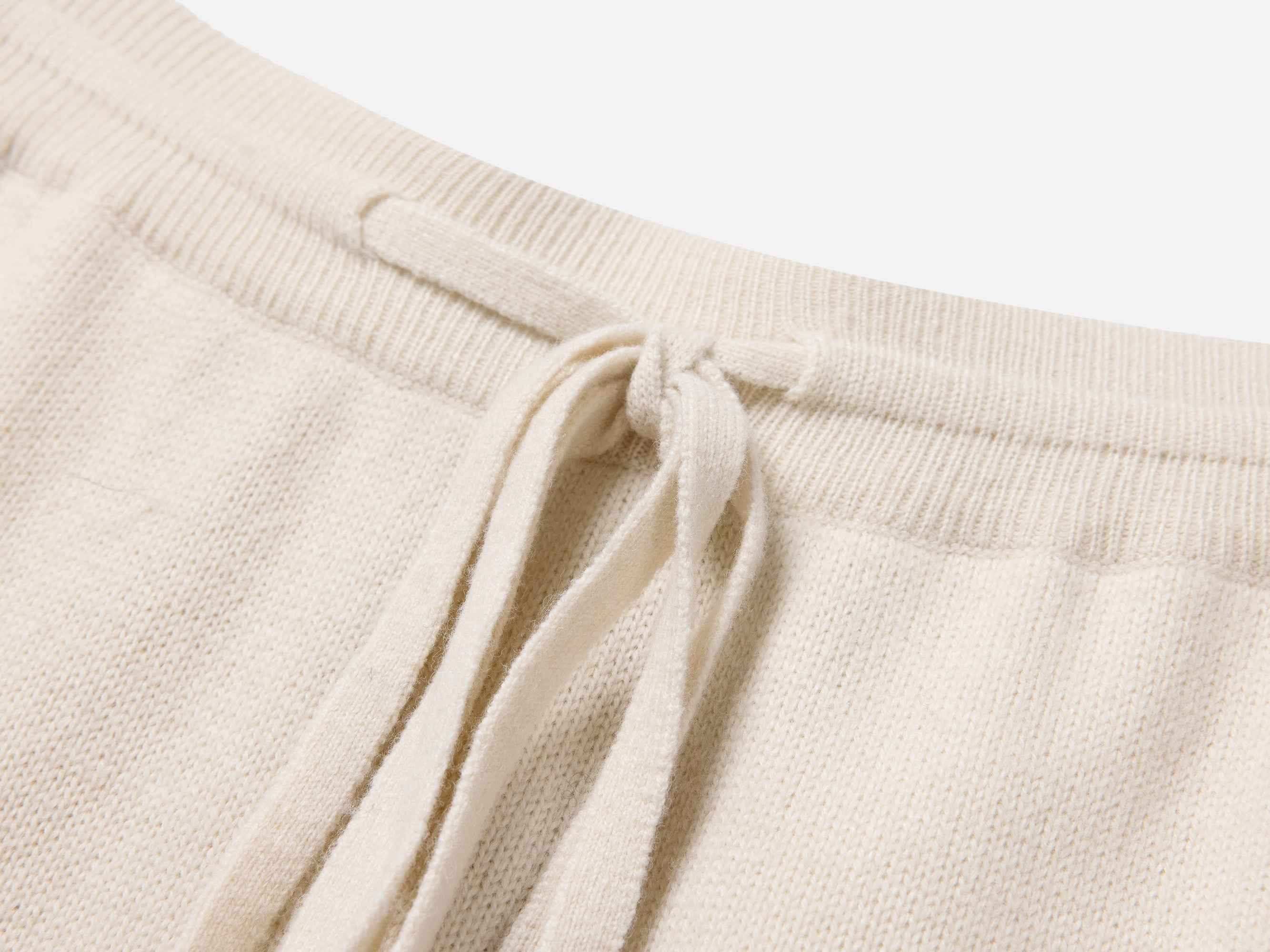 Wool Pant | White