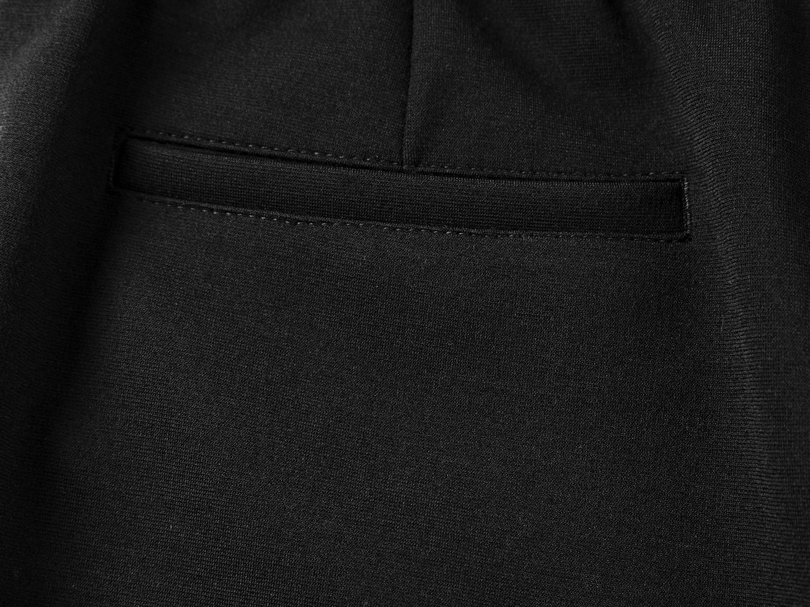 Straight Leg Trouser | Black