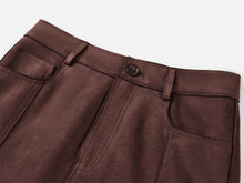 Pocket Style Maxi Skirt | Brown