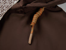 High V-Neck Jacket | Brown