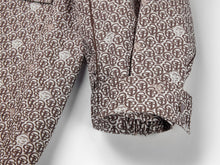High V-Neck Jacket | Brown