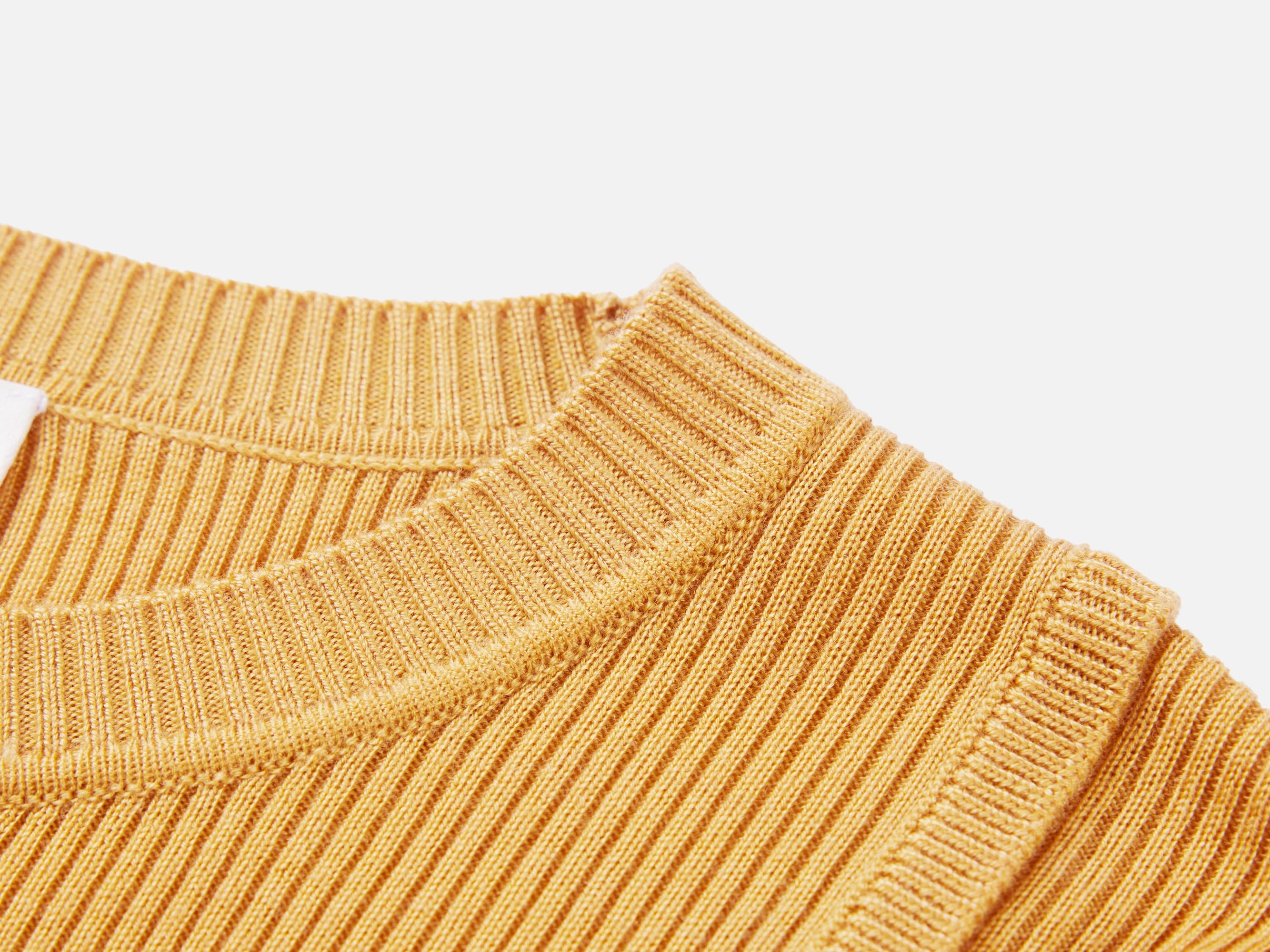 Knitted Top | Yellow