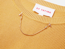 Knitted Top | Yellow