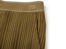 wide-leg trousers | Olive Green