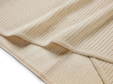 Knit Short Sleeve Top | Beige
