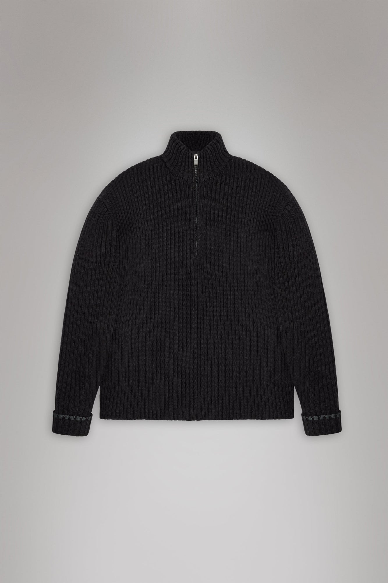 Unisex | Sapa Half Zip Knit | Black